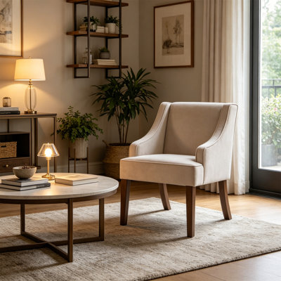 Chaise d'appoint Mid-Century moderne
