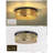 Alante Rattan Flush Mount