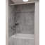 PLUS Corner Shelf 9.5", Grab Bar for Bath and Shower Safety (500 lb. Capacity)-67791254