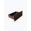 Table de chevet en bois avec 2 tiroirs