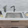 STYLISH 31 inch Undermount Stainless Steel Kitchen Sink with Strainer