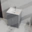 Armoire de buanderie 24 "pour lavabo de salle de bain