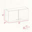 Armoire murale Napoles