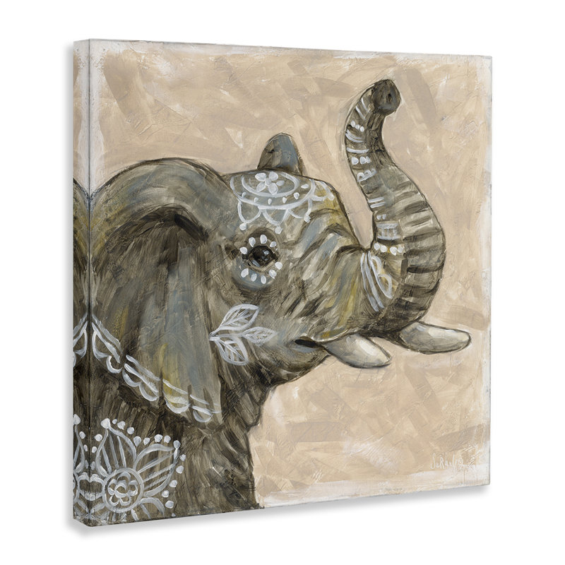 Art mural sur toile, "Boho", H 30 po x l 30 po