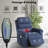 Upholstered Heated Massage Chair-1636870618