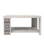 Table basse carrée 31,1 po avec tablette Arrastia-325123030
