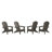 Arrlo Foldable Outdoor Adirondack Set-88382353