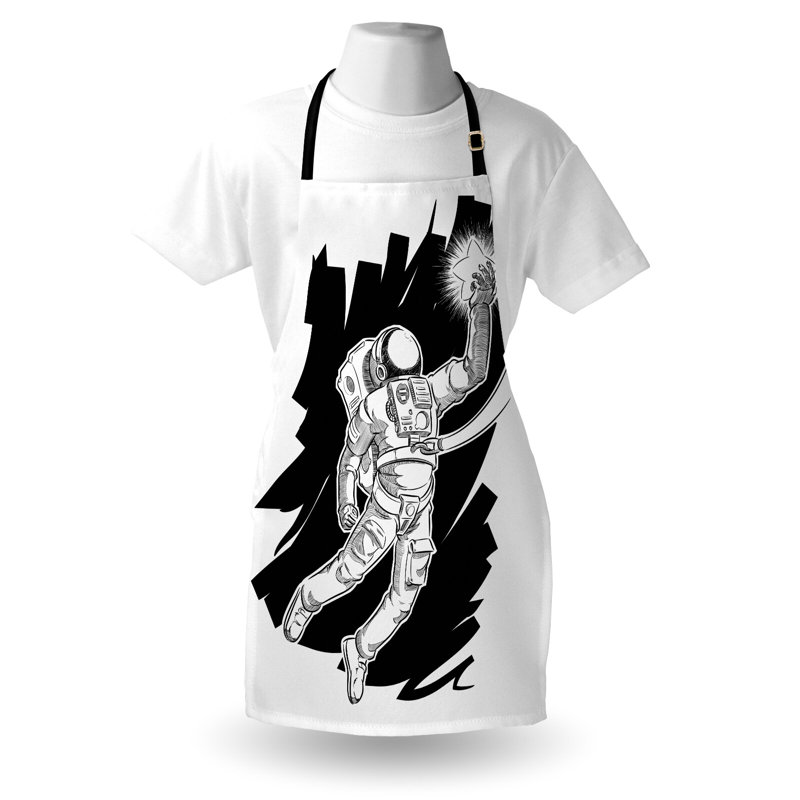 Tablier East Urban Home astronaute unisexe