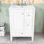 Meuble-lavabo 24 po avec lavabo, 3 tiroirs et portes-1134413767