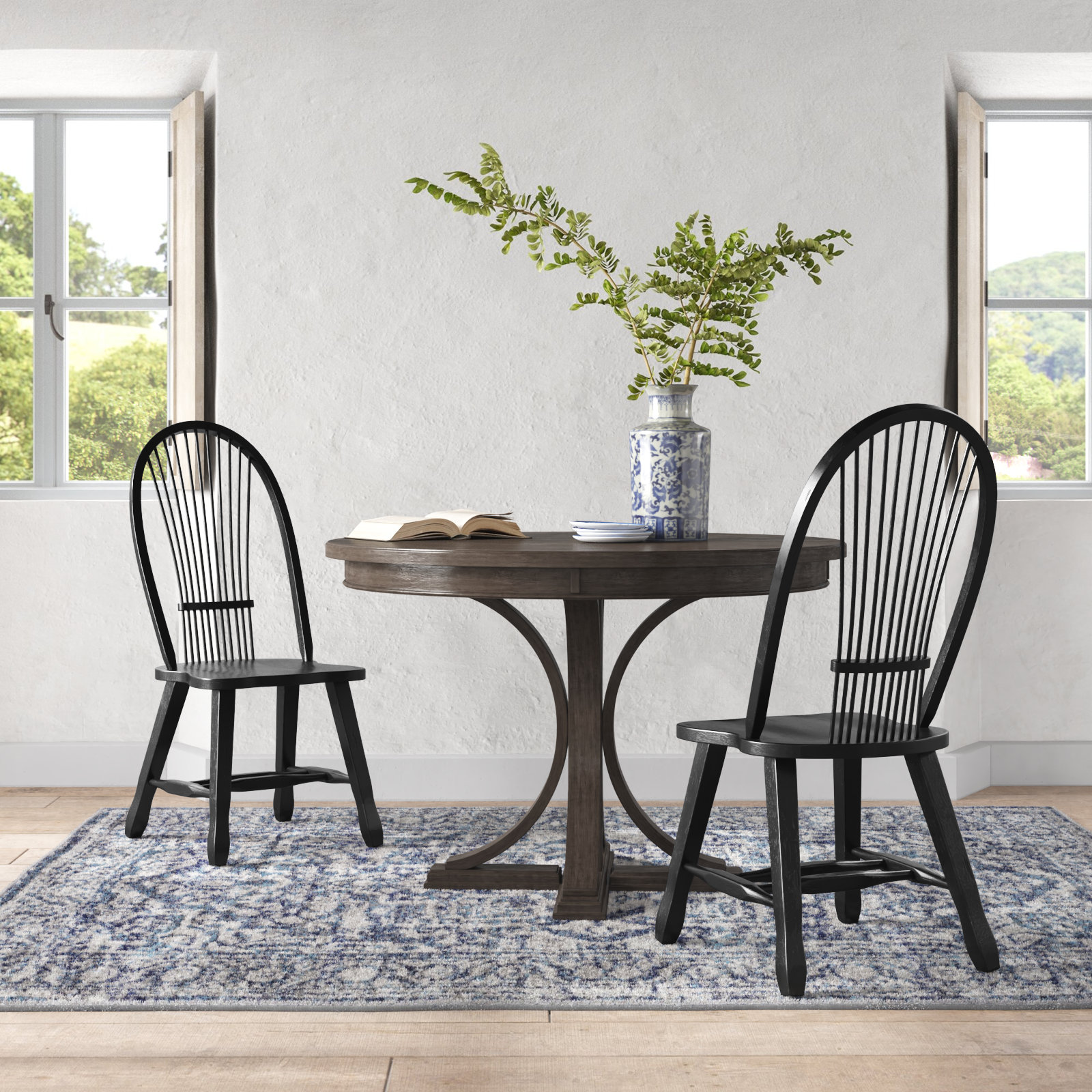 Makira Side Chair, Black