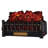 Comfort Glow Electric Fireplace Log Insert Heater, Remote, Heat Up To 700 Sq Ft - ELCG251