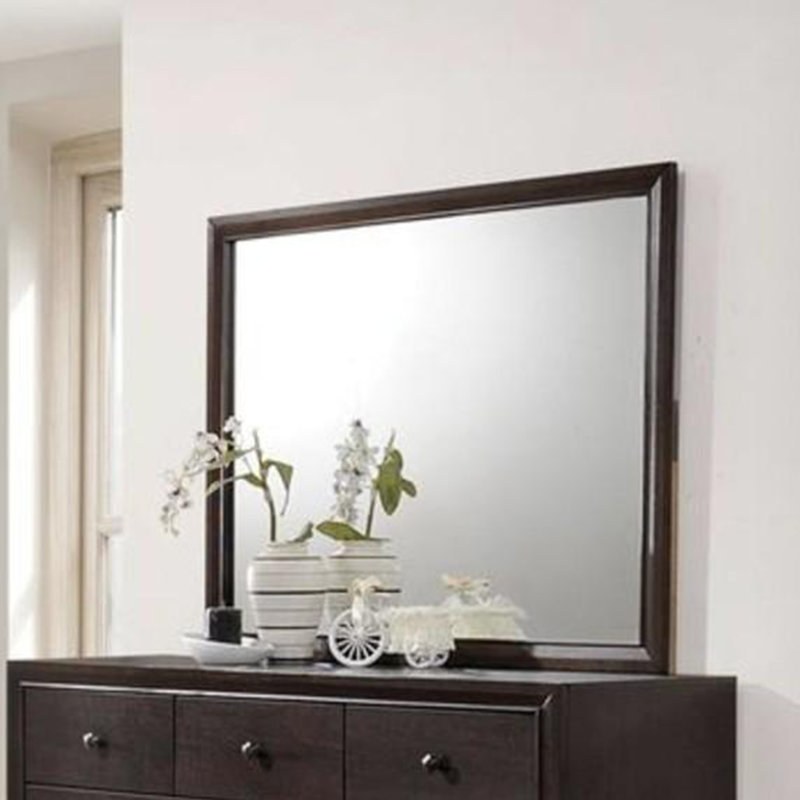 Bilski Espresso Finish Mirror