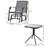 3 Piece Outdoor Glider Chair With Coffee Table Bistro Set-297945948