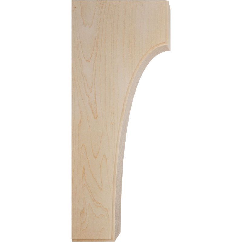 Support Clarksville, Érable, L 3,5 po x P 4 po x H 10 po