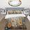 Ensemble de housse de couette Orange Seasonal Flowers Seasonal Collage II - Seasonal Flowers