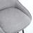 Absalom Swivel Upholstered 25.6'' Linen Counter Stool with Metal Frame-474628404