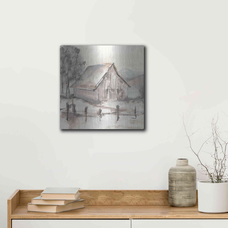 «Barn VII» par Chris Paschke, H 12 po x l 12 po