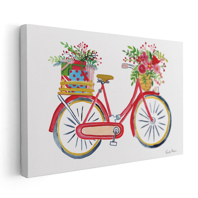 Holiday Holiday I - reproduction d'art sur toile, H 12 po x l 18 po