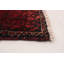 Tapis décoratif brun en laine de conception unique 4 pi 3 po x 7 pi 7 po noué à la main