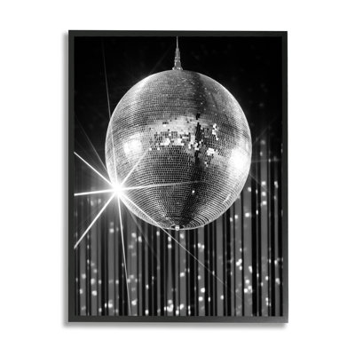 Boule disco noire par Jesse Keith