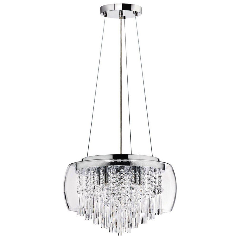 Lustre tambour 8 lumières unique Lidio