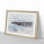 A Pier at Sunset in Abstract - Picture Frame Graphic Art Print-55629755-55629760