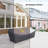 Ferdinand 83.6'' Wide Wicker Patio Sofa Cover