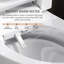 Toilette de bidet intelligente avec siège chauffant et séchoir à air chaud à une pièce DEL Smart