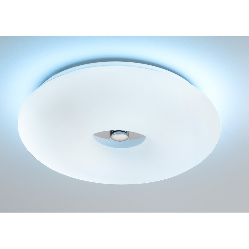 Oberle Glass Flush Mount, E27 x 40W