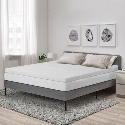 Ramsha 2'' Gel Memory Foam Mattress Topper