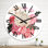 Horloge murale surdimensionnée