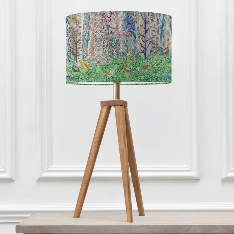 Aratus Wood Tripod Lamp