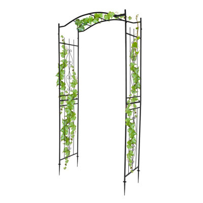 Garden Arbor, Arch For Wedding Ceremony Party, Christmas Garden Decor Steel Garden Trellis For Plant Climbing, Pergola For Garden, Backyard, Lawn (Bri