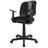 Meridian Mid-Back Swivel Mesh Task Office Chair with Pivot Back-382612509-382612508