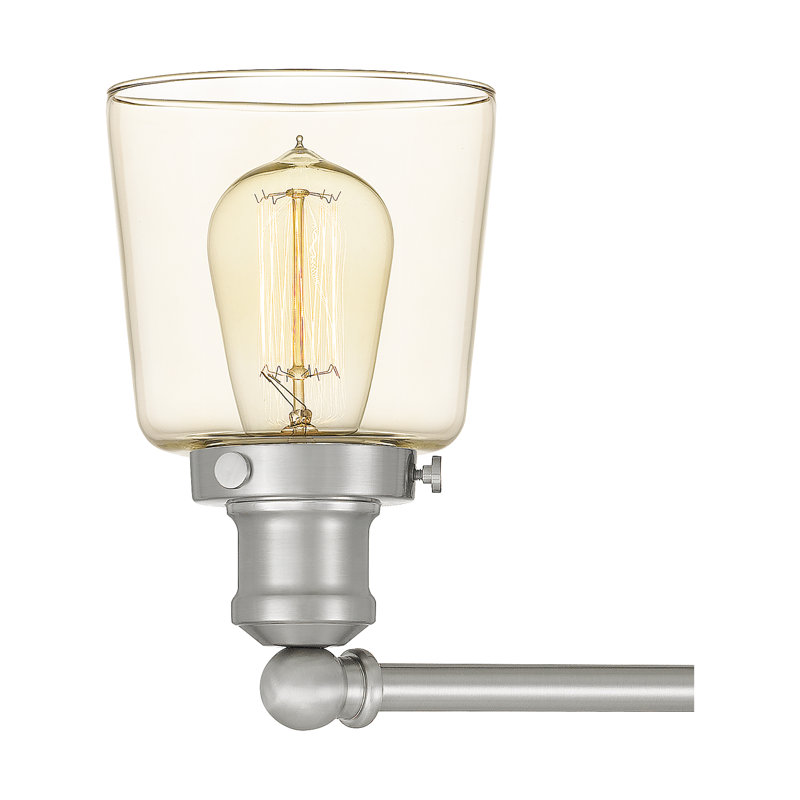 Éclairage pour meuble-lavabo à intensité variable Pickett, Nickel brossé, Or