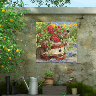 Art mural sur toile Deeba Robin Nest