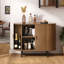 Buffet en bois Jamyia avec 2 portes et tablettes réglables -611288074-611288076