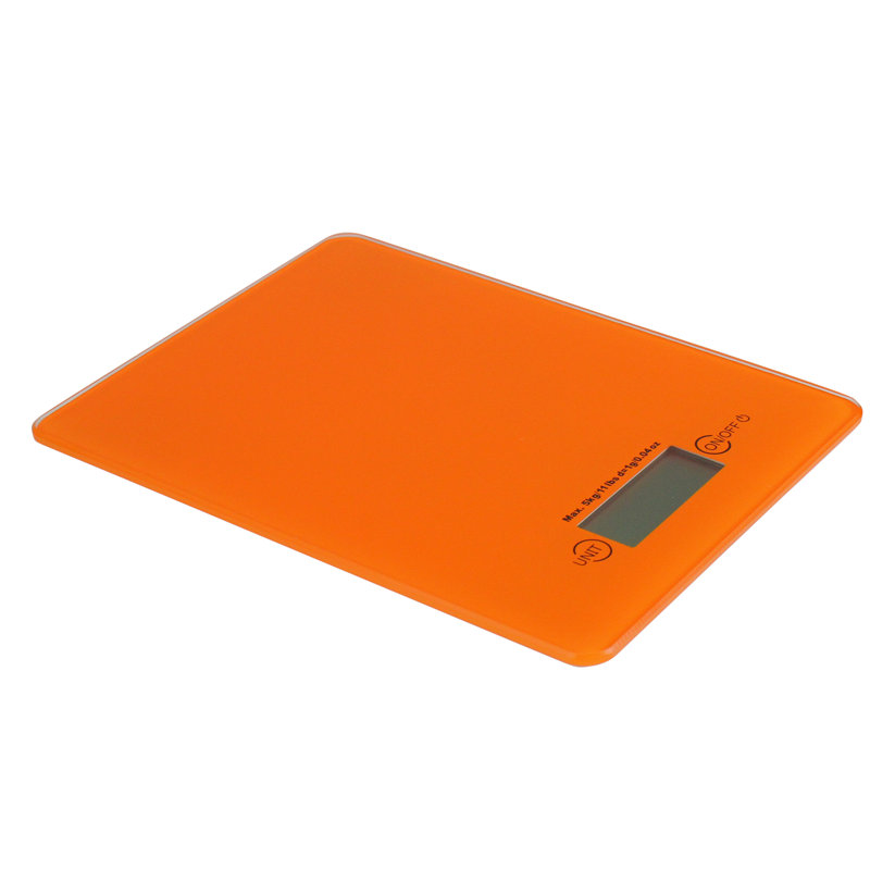 Balance numérique à piles 7,25 "orange
