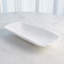 Faux Timber Rectangular Bowl-Matte White