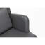 Chaise berçante de soutien pour une assise confortable - Option de chambre grise avec coussin lombaire pour la chambre de bébé