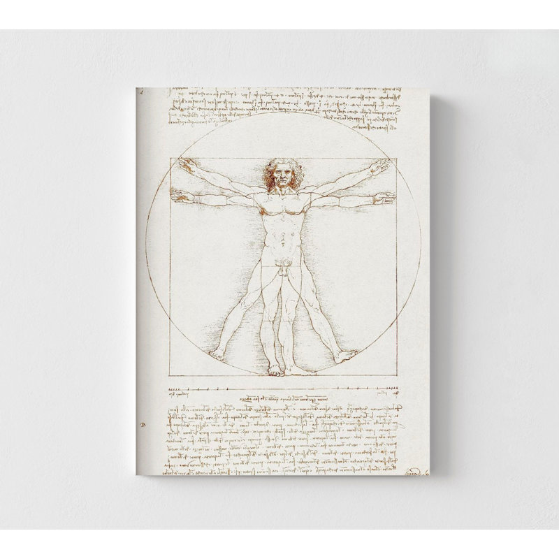 Affiche de Vitruvian, H 48 po x l 36 po, Ne s’applique pas, Impression sans cadre