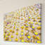 Parapluies jaunes - reproduction sur toile tendue-18344446