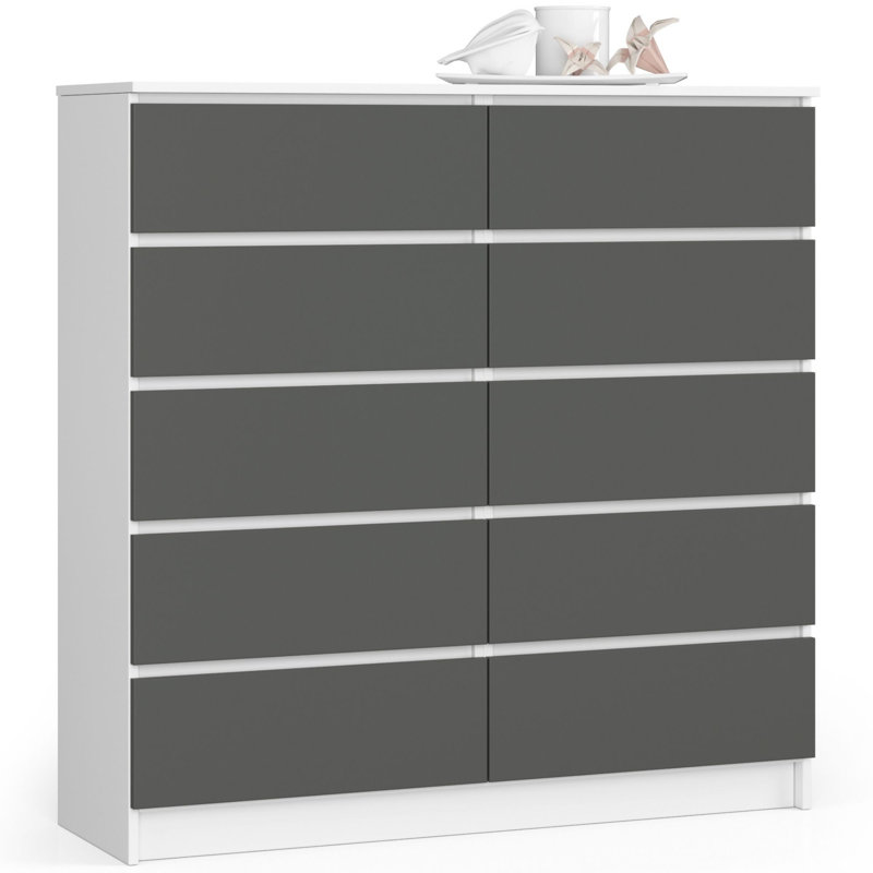 Smajil Particle Board Rectangle Storage Unit Accent Chest