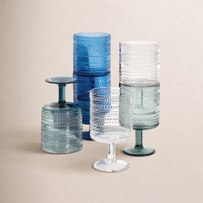 Humberly 14oz. Acrylic Drinking Glass Set