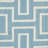 Rodgers Hand Woven Flat Weave Wool/Cotton Geometric Rug in Light Blue-1540433439