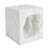 Outdoor Patio Karst Cave Inspired MGO Side Table, White