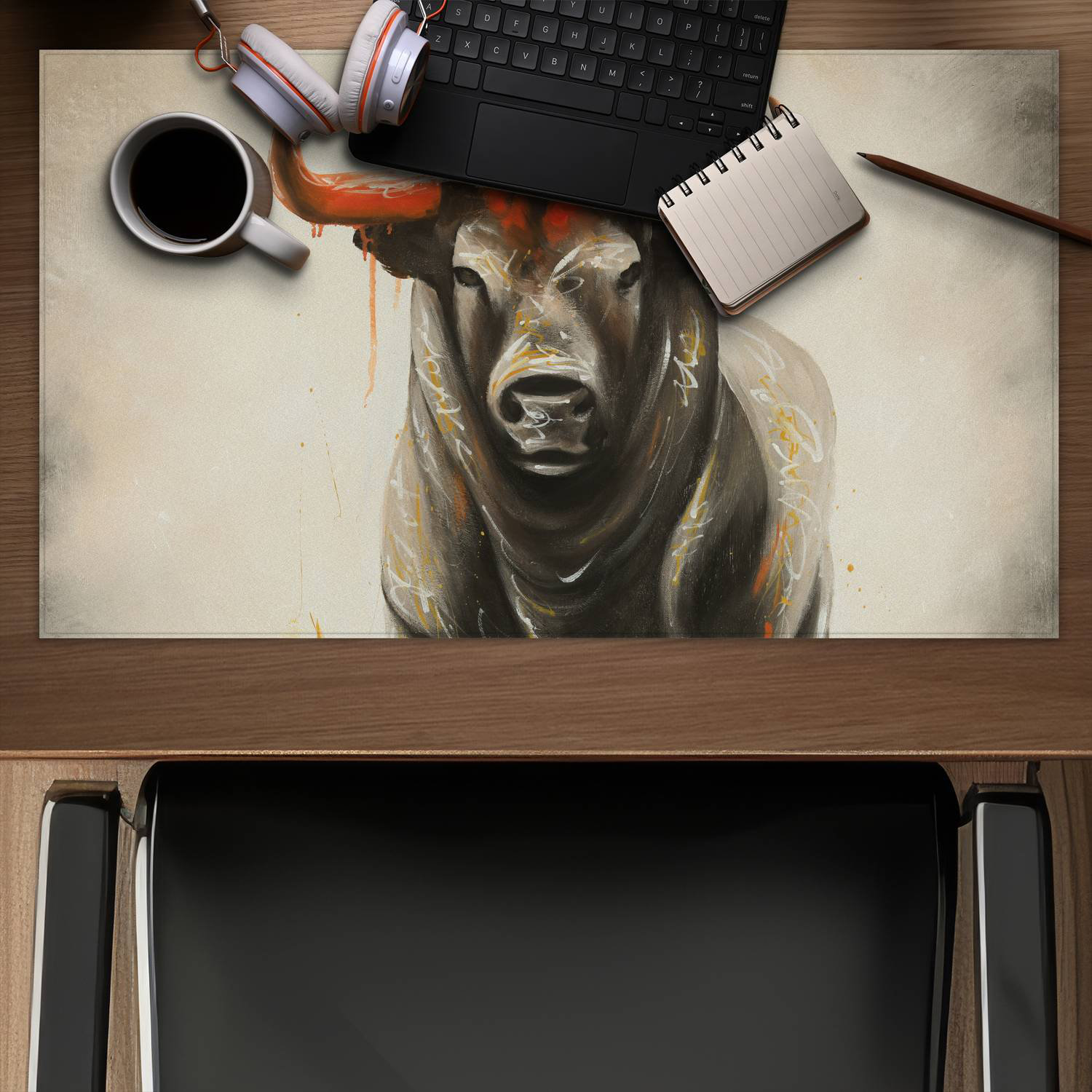 Bull Computer Desk Begin Edition International Inc. Fierce bull - 14.00