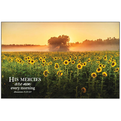 Décoration murale «His Mercies are New»