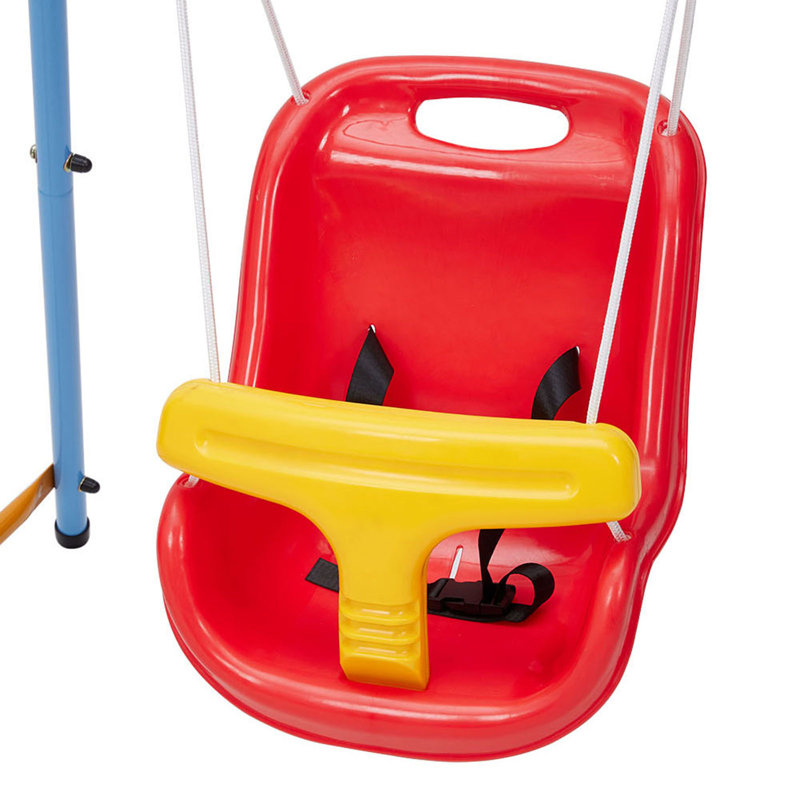 Freeport Park Metal Swing Set with 1 Swing(s)