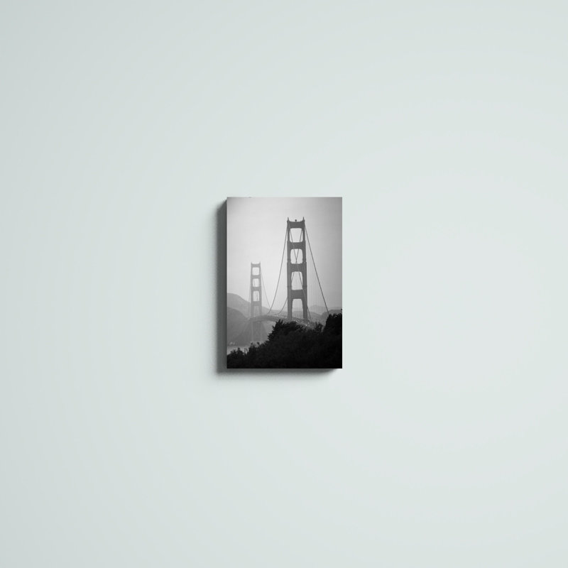 «Golden Gate Bridge I», photographie sur toile, H 18 po x l 12 po